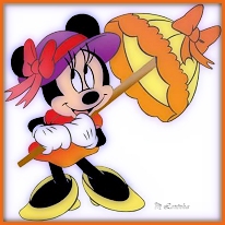 Minnie passeando